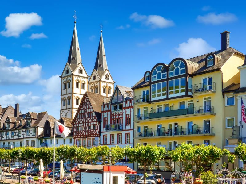 Rheinpromenade in Boppard